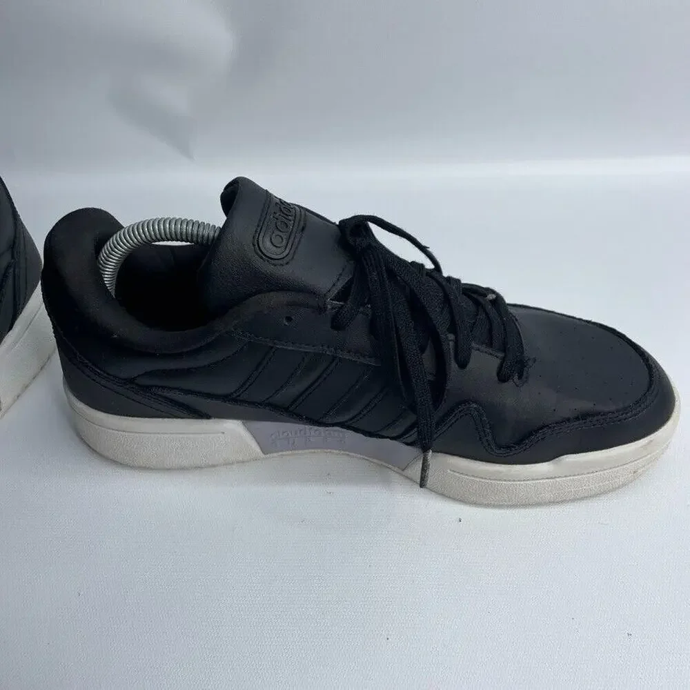 ADIDAS H00463 POSTMOVE MN'S Carbon/Black Leather Lifestyle Shoes‎ Size 9.5